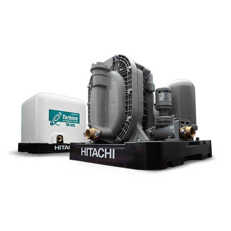 Máy bơm tăng áp siêu êm Hitachi TM–60L (150W)