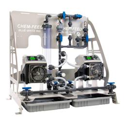 Hệ thống bơm hóa chất khung nhôm công nghiệp CHEM-FEED CFS-2